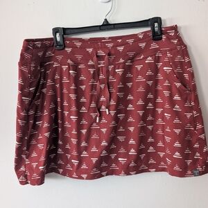 Title Nine Athletic Skirt‎ with Shorts Underneath/ Pockets Size XL
